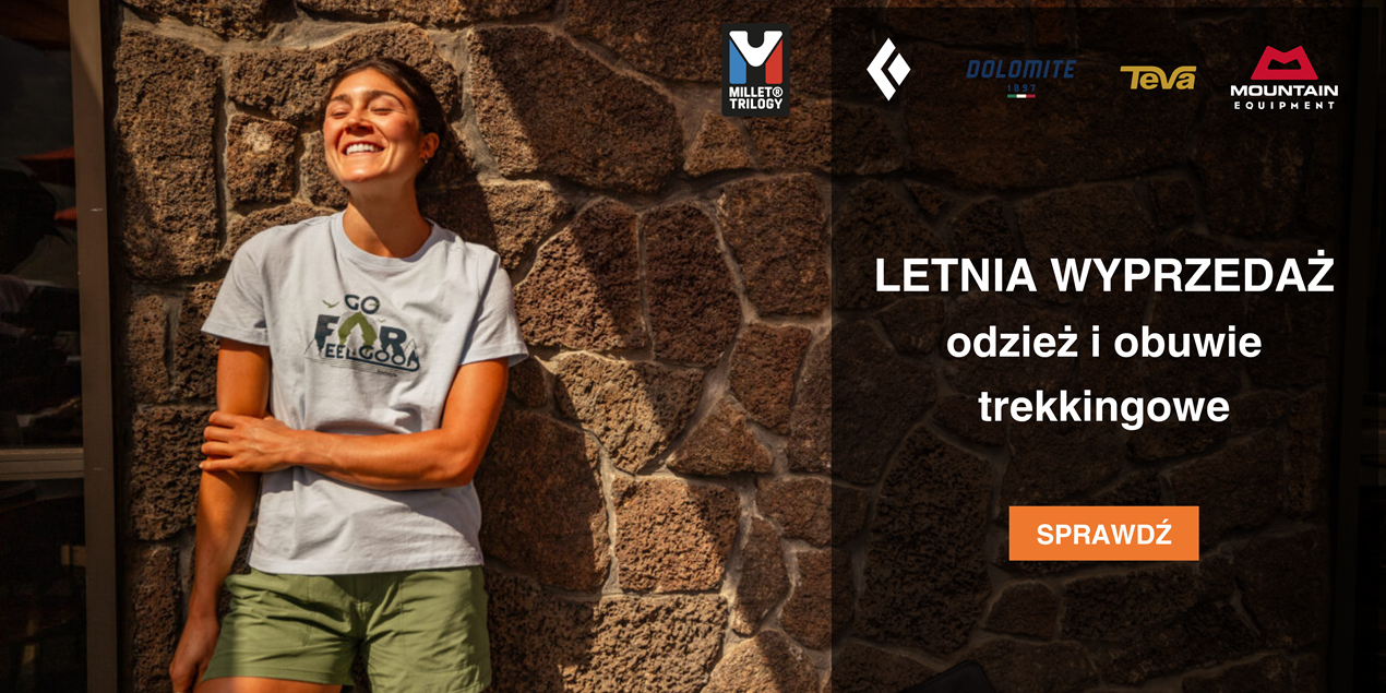wyprzedaż odzież buty trekking