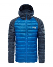 Kurtka puchowa The North Face TREVAIL HOODY blue/navy