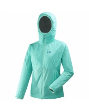 Kurtka damska Millet BELAY HOODIE blue turquioise