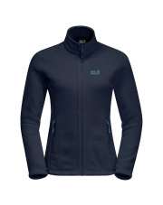 Bluza polarowa Jack Wolfskin W MOONRISE midnight blue