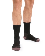 Skarpety męskie Icebreaker HIKE+ MEDIUM CREW black/mink