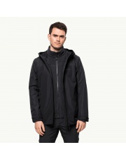 Kurtka męska Jack Wolfskin TAUBENBERG 3in1 JKT black