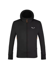Bluza męska Salewa PUEZ POLARLITE HOODED JKT black