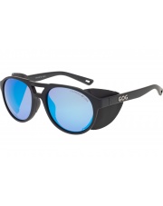 Okulary Gog E410-2P NANGA matt black/blue mirror (cat.3)