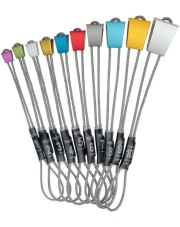 Zestaw kości ROCK ON WIRE ANODISED SET 1-10