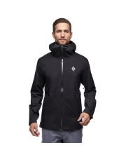 Kurtka męska Black Diamond STORMLINE STRETCH RAIN black