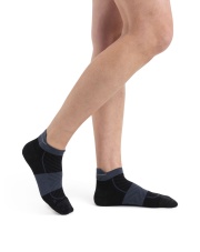 Skarpety damskie Icebreaker MERINO RUN+ ULTRALIGHT MINI black