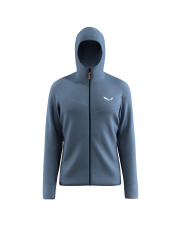 Bluza męska Salewa PUEZ WAFFLE HYBRID HOODED java blue
