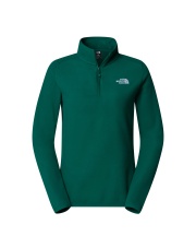 Polar damski The North Face 100 Glacier 1/4 Zip evergreen