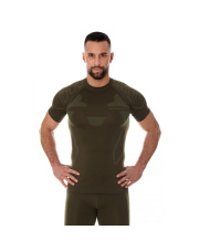T-shirt termoaktywny męski Brubeck RANGER PROTECT khaki