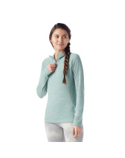 Koszulka damska Smartwool CLASSIC 1/4  arctic green
