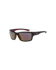 Okulary Gog E206-3P ALPHA matt black/red mirror (cat.3)