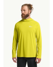 Koszulka męska Jack Wolfskin PRELIGHT chartreuse