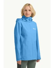 Kurtka damska Jack Wolfskin TRAILTIME 2L mid blue