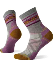 Skarpety damskie Smartwool HIKE LIGHT CUSH ZIG ZAG lunar gray heather