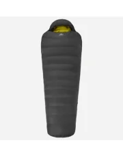 Śpiwór męski Mountain Equipment HELIUM GT 400 LONG anvil grey LEFT ZP