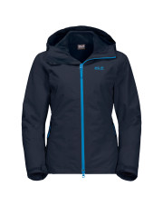 Kurtka damska Jack Wolfskin GOTLAND 3IN1 midnight blue