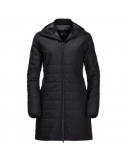 Płaszcz damski Jack Wolfskin MARYLAND COAT black