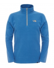 Bluza TNF M 100 GLACIER 1/4 ZIP NEW  dish blue